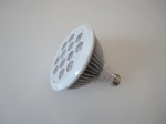 PAR38 LED spotlight 12W