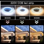 COB Strip Light 220V 288D