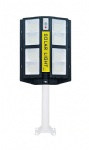 Solar LED Street Lights with pole 120W